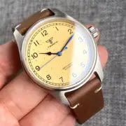 CUSN8 Bronze Tandorio Beige dial Sapphire NH35A PT5000 Automatic Pilot Men Watch