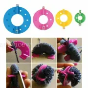 8Pcs Pompom Maker Kit 3.5/5.5/7/9cm 4 Sizes Knitting L-oom DIY Pom Pom Maker AU