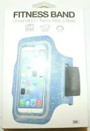 FITNESS BAND by GEMS Made for iPHONE 6, 5S, 5C, 5, 4S, 4 & iPOD Touch NEW IN BOX