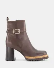Shelly Shen Baya/Chestnut Womens Boots 08