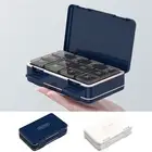 Pill Case Portable Storage 7 Days Travel Capsule Tablet Container Bpa Free