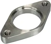 MeiKeL Stainless Steel WASTEGATE Dump Pipe 2 Bolt Flange with Thread 38MM Turbocharger JR4831