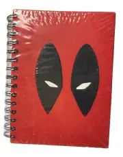Deadpool Handmade Fair trade Hard Cover Spiral Notebook/Journal Mr. Ellie Pooh