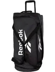 [Reebok] Road Runner Trolley Duffle On Wheels 72cm in Black