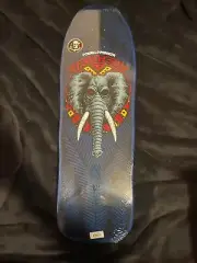 Powell Peralta Mike Vallely ELEPHANT Skateboard Deck BLUE RARE bones brigade