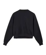 Y-3 Logo Printed Crewneck Sweatshirt XXS,S,XS,L,M black