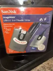 SanDisk Image Mate USB 2.0 CompactFlash Card Reader Writer High Speed Adobe New