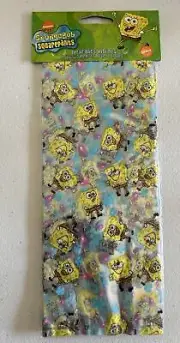 Rare Wilton SpongeBob SquarePants Pastel Treat Bags W/ Ties (16) 2002 New