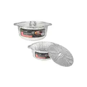 Top Chef Aluminum Foil Pot w/ Lid - 29x11cm