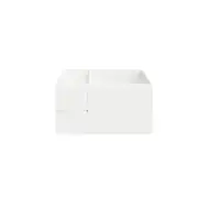 Forme Mont Albert 900 Wallhung White Vanity - Left Hand Drawers