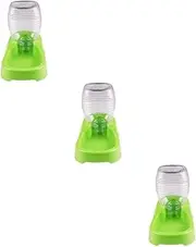 FONDOTIN 3pcs Pet Water Feeder 500ml Raisied Dog Bowl Pet Feeder Auto Fill Dog Water Bowl Raised