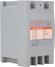 Single to 3 Phase Inverter, 2.5-3.7KW 14A 50 60Hz High Efficiency Digital Phase Shifter, 3-5 Horsepower Phase Converter for Conveyor, Fan, Pump, Wood Grinding Machine