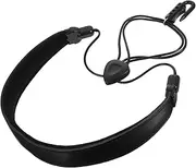 PAMINGONO 1Pc Comfortable Saxophone Neck Strap Adjustable Saxophone Lanyard Belt for Soprano and Tenor Saxophones Durable and Lightweight Design for Enhanced Comfort