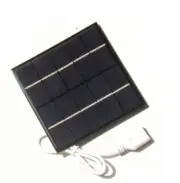 1.2W 5V portable outdoor solar charging board, mobile phone power bank charger
