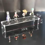 1 Layer Multi-use Acrylic Rack Makeup Doll Ladder Display Riser Stand Holder