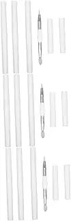 minkissy Sets Convenient Lipstick Brush Makeup Lid Brush Supple Silicone Tips for Smooth Application Pcs