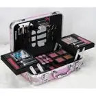 Beauty Junkie 61 Piece Makeup Gift Set Cosmetics Kit with Extendable Trays & Mir