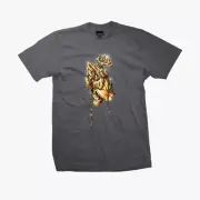 DGK Dirty Ghetto Kids "Golden Blessings" Short Sleeve Tee (Charcoal) T-Shirt