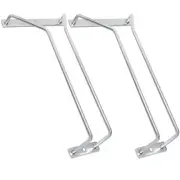 8.85-Inch Wine Glass Rack - Under Cabinet Stemware Wine Glass Holder Glasses ...