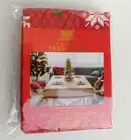 Merry Christmas Red Tablecloth