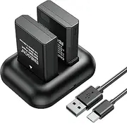 [ENEGON] EN-EL14/14a Li-ion Battery Charger Set (1500mAh, 2-Pack) and Rapid USB Charger Kit for Nikon EN-EL14/14a, Coolpix P7000, P7100, P7700, P7800 DSLR D3100,D3200,D3300,D3400,D5200,D5300,D5500,D5600