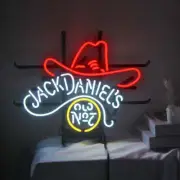 No.7 Glass Decor Wall Custom Javk Daniell's 17" Neon Bar Sign Neon Light Sign
