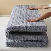 mattress Japanese Mattress Futon Thicken Tatami Mat Roll Up Queen Twin Full King Size Mattress Topper for Guest Pad Yoga Meditaion Mats (Color : A Size : 90x190cm(35 * 74in))