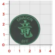 MARINE CORPS VMM-265 DRAGON SFF HOOK & LOOP EMBROIDERED PATCH