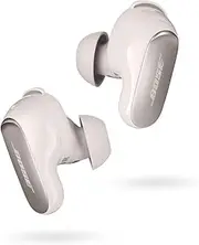 [Bose] QuietComfort Ultra Wireless Earbuds, Noise Cancelling Earbuds, Bluetooth Earbuds with Spatial Audio and World-Class Noise Cancellation, White Smoke