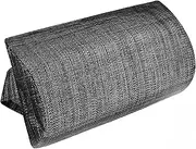 Ostlttyn Zero Gravity Chair Replacement Pillow Headrest with Elastic Band, Universal Soft Removable Padded Cushion Head Pillows for Zero Gravity Lounge Folding Patio Lawn Recliner Chairs, Grey