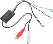 COOLHIYA Vehicle Speaker Cable Replacement Audio Cable for Car Stereo Subwoofer Cables Plugs