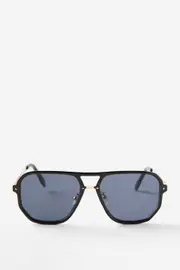 [Rubi] Rubi - Mikayla Aviator Sunglasses - Black OS BLACK