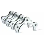 FOR 2000-2009 HONDA S2000 AP1 AP2 2.0 2.2 BLOX HALF SHAFT SPACERS SET SILVER (for: Honda)
