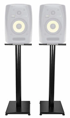Rockville 29" Black Steel Studio Monitor Speaker Stands For KRK VXT-8 Monitors