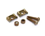 AP-0723-007 Aged Relic Guitar Nickel Guitar Vintage Style String Guides