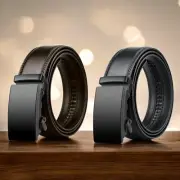 Mens Ratchet Leather Belt Waist Strap Automatic Buckle Mens Jeans Casual Belt AU