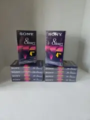 Sony VHS Tapes Blank Premium Grade T-160VE 8 hrs EP VCR (16) Video Cassettes New