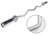 Kangaroo Fitness Heavy Duty EZ Curl Bar (120cm, 10kg)