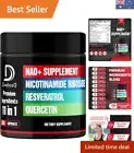 11in1 NAD+ Supplement with Liposomal Nicotinamide Riboside, Quercetin, Resver...