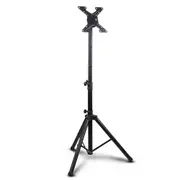 Pyle Premium LCD Flat Panel TV Tripod Stand, Portable & Foldable TV Mount for LCD/LED Flat Screen TVs up to 32", Adjustable Height, 88.8 lbs Capacity, VESA 100x200/200x200 -