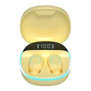 Bluetooth Headset Large Screen Led Digital Display Tws Wireless Earphone Bt 5.2 Wired Earphones