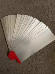 Supreme Scratch Off Box Logo Sticker Lot x20