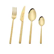 Stanley Rogers Hereford Cutlery Set 16pc Gold