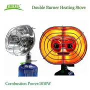BRS-H22 Double Burner Heating Stove Infrared Ray Gas Heater for Fishing Camping