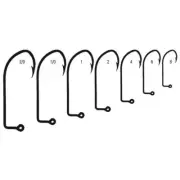 Mustad 32500 BN Skippy (Skipjack) Bend JIG HOOKS 100 pk BLACK NICKEL Choose Size