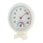 Round Thermohygraph Analog Temperature Humidity Meter Thermometers Hygrometer ,