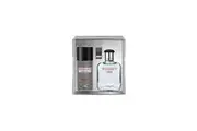 3pc Whisky Silver Mens Perfume EDT/Deodorant Spray & Whisky Money Clip Set