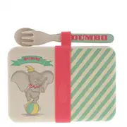 Disney Enchanting Organic Snack Box With Cutlery - Dumbo