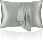 [Ecosa] 100% Pure Mulberry Silk Pillow Cases (Glacial Green)