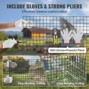 Galvanized Wire Mesh 48x50 Inch 19 Gauge For Chicken Coop Fencing Metal Mesh